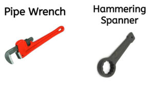 Tools-pipe-wrench